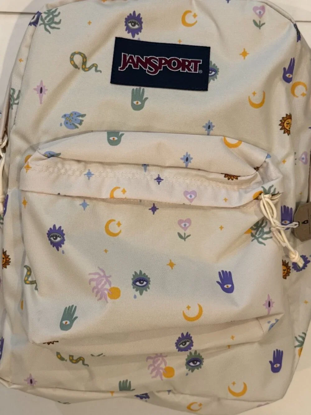 JanSport Superbreak One Backpack - Surreal Mirage Coconut, multi-color